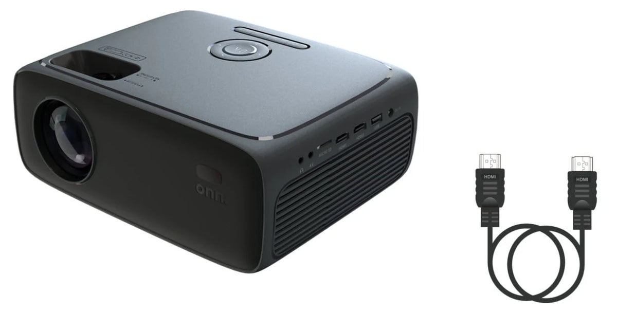 720P HD LCD Home Theater Projector with HDMI Cable, Black N373683