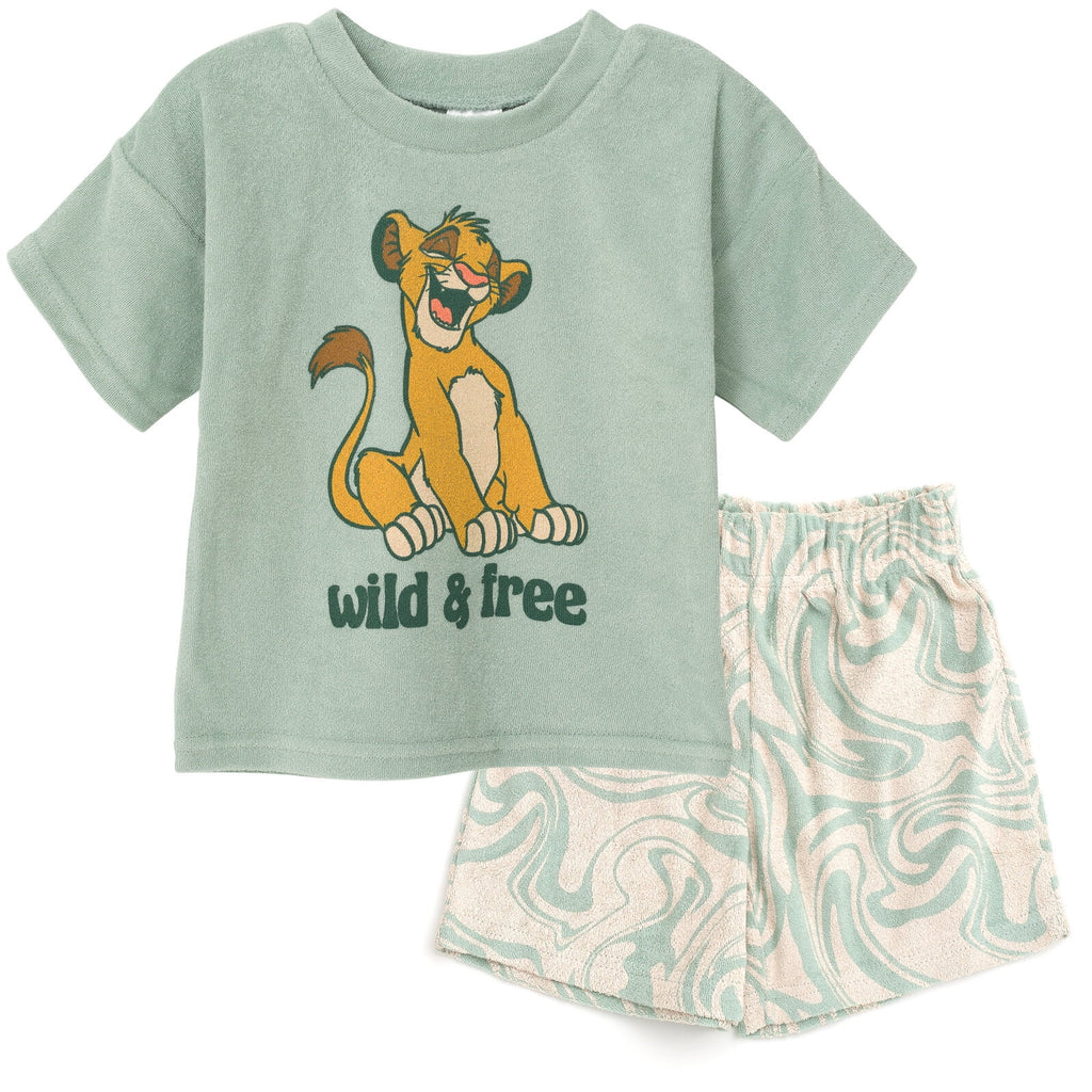 T-Shirt and Shorts Outfit Set W50874