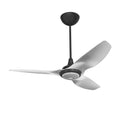 52 Ceiling Fan with Brushed Aluminum Blades and Black Finish F1263