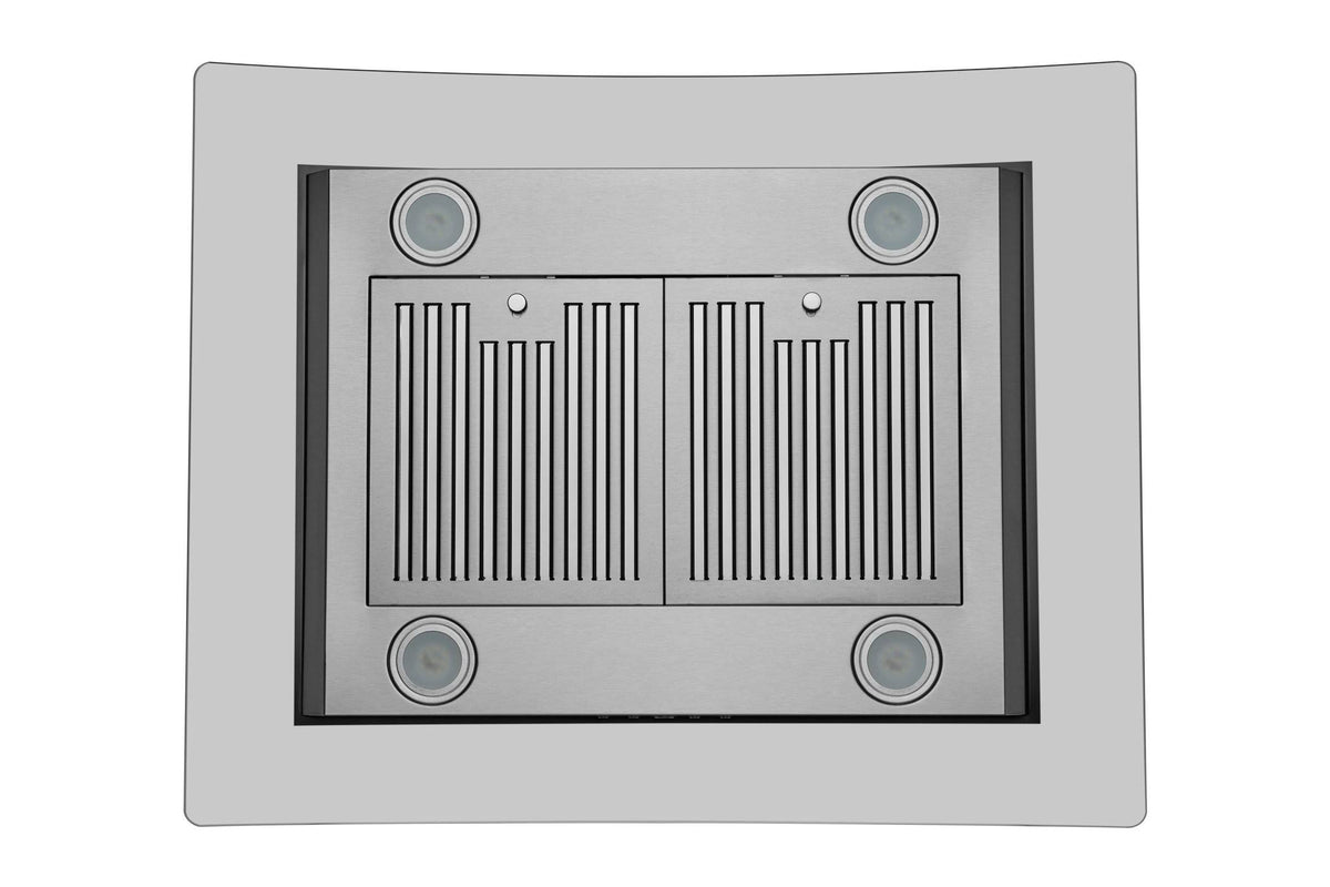 30x22 600 CFM Convertible Island Range Hood in Stainless Steel H701478