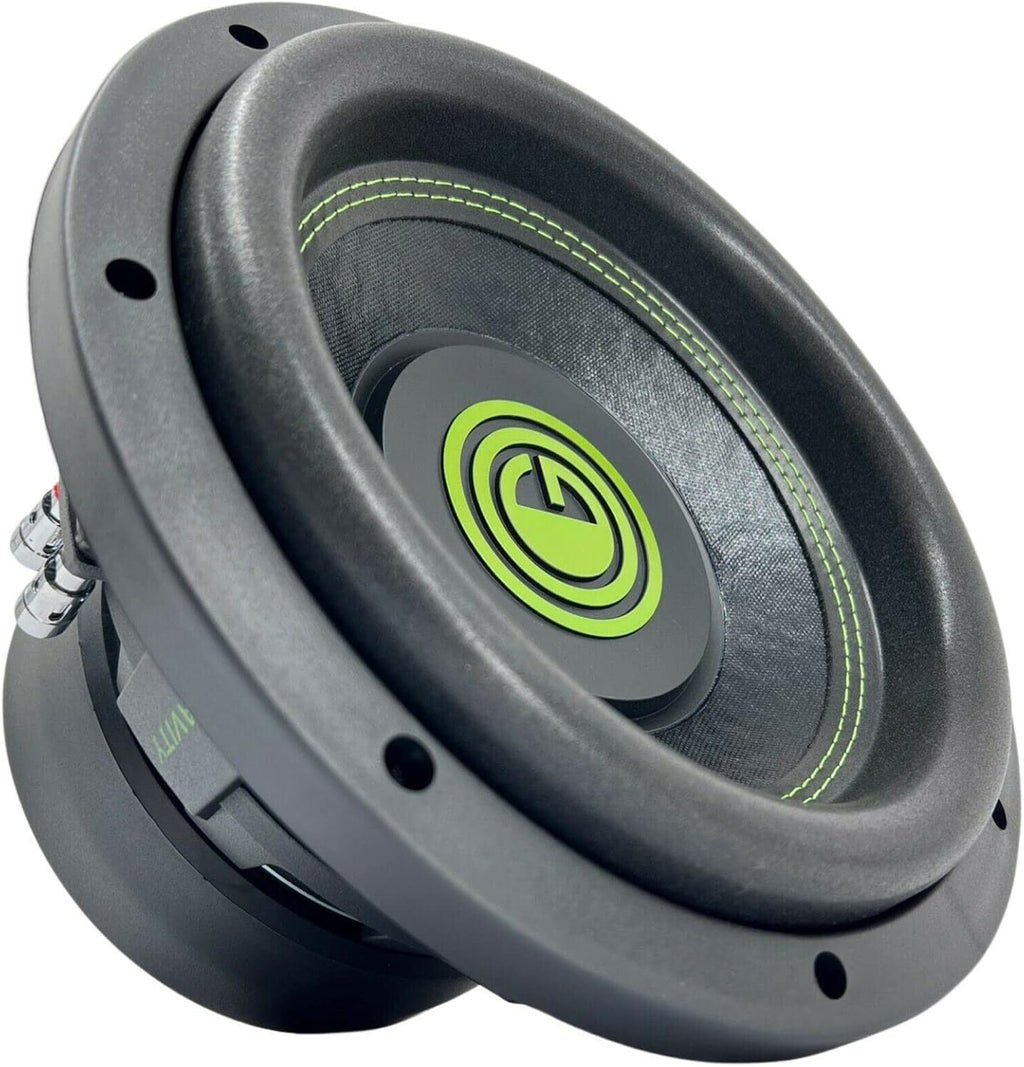2X Gravity 10 Inch 2000 Watt Car Audio Subwoofer Pair 4 Ohm DVC L54011