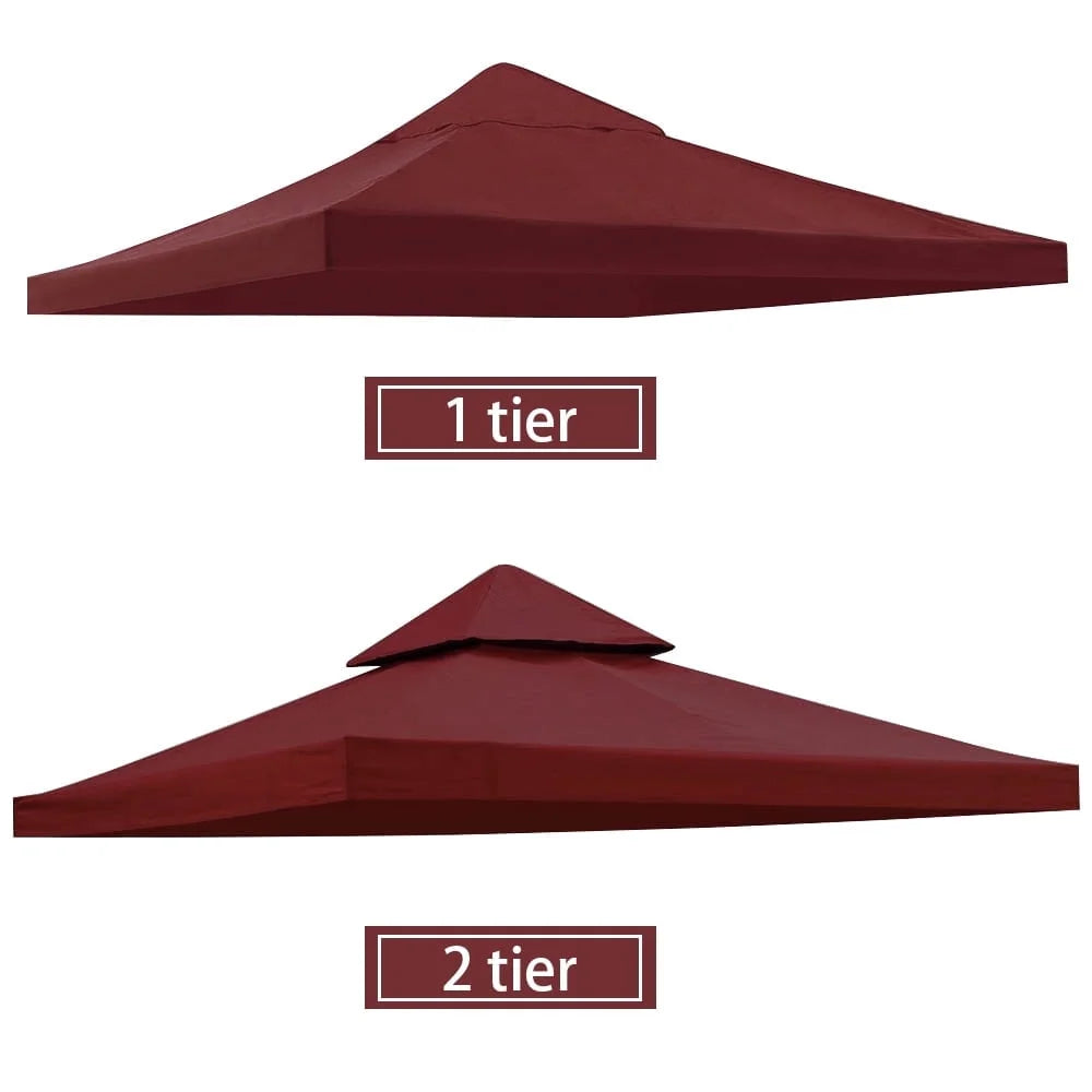 10 x 10 ft Gazebo Replacement Canopy W8059