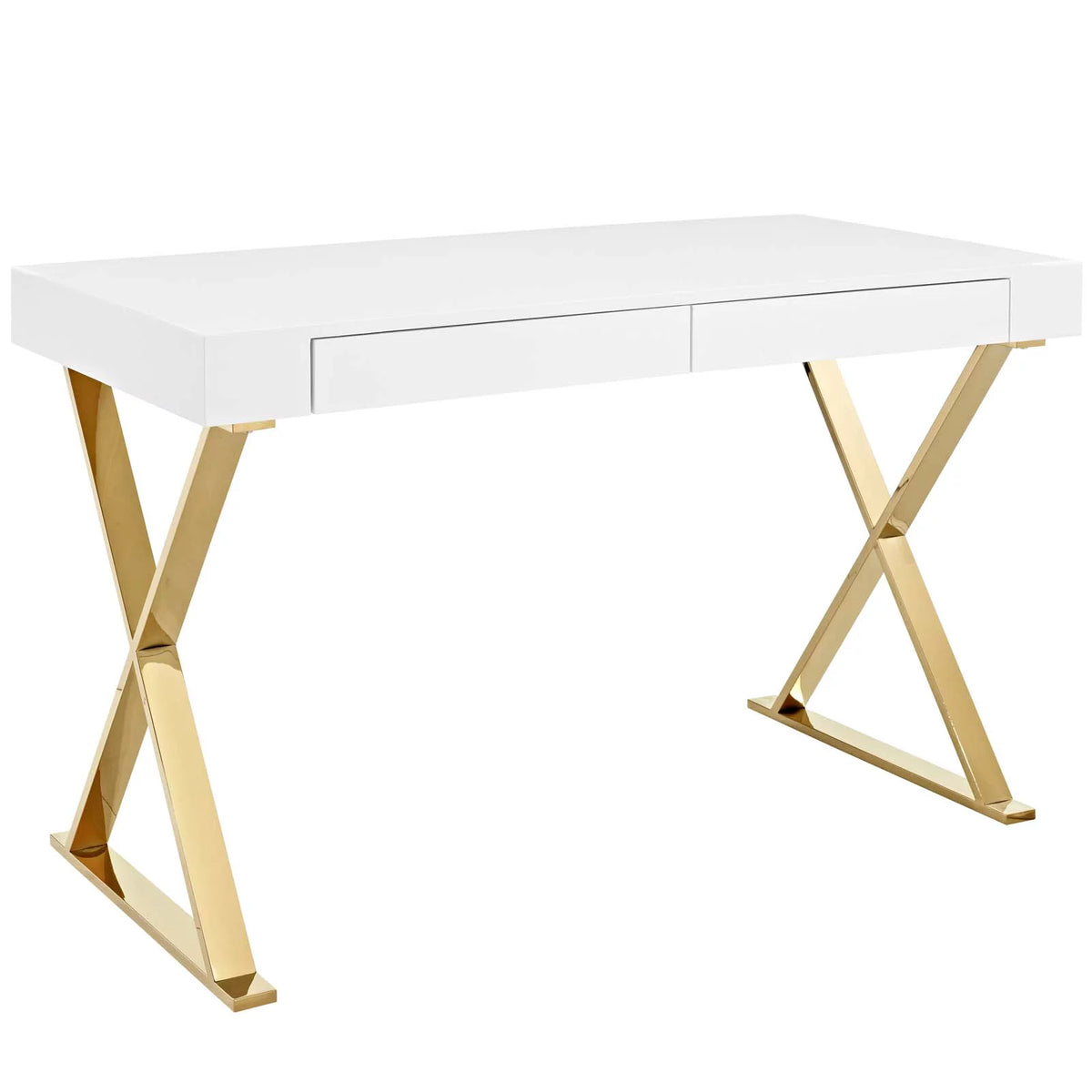 White Gold Office Desk U52521