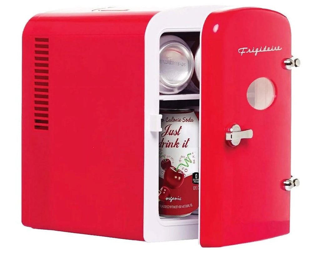 Red 6 Can Mini Beverage Refrigerator I188942