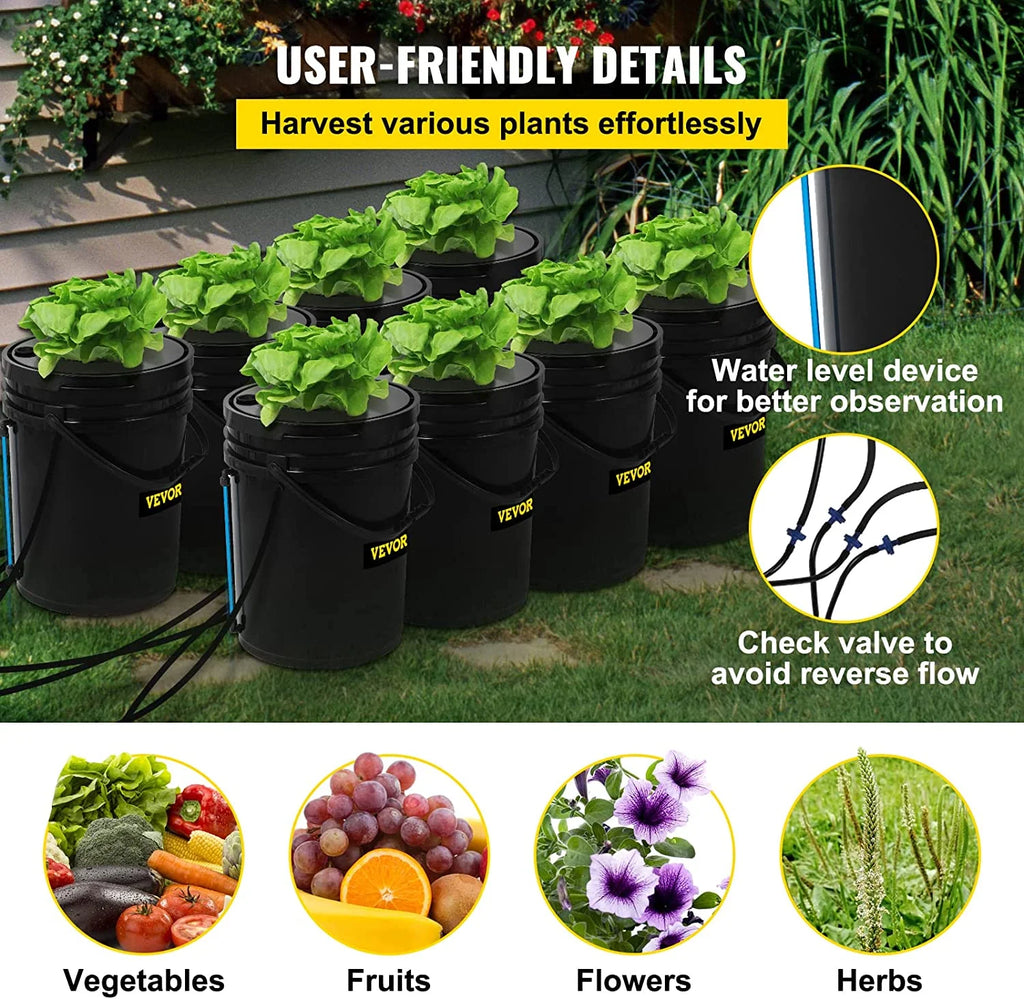 5 gal DWC Hydroponic System R279203