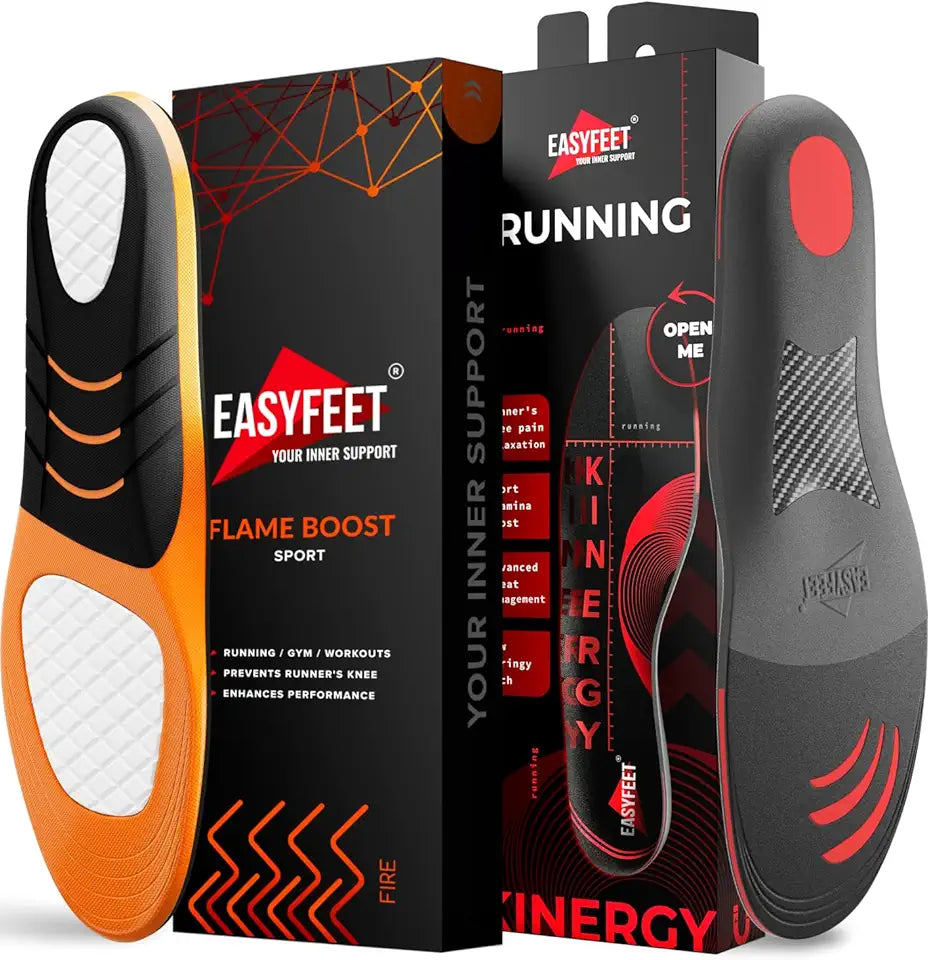 Low Arch Breathable Running Shoe Insoles Size XS L907713