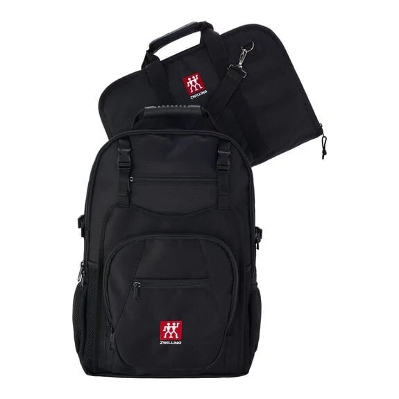 Nylon Backpack with Knife Roll Insert N747
