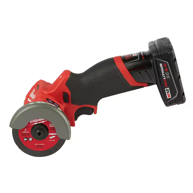 12V Lithium-Ion Brushless Cordless Cut Off Saw Kit & 3/8 in. Ratchet X727148