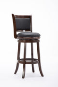 Cappuccino Swivel Wood Kitchen Bar Stool I29620