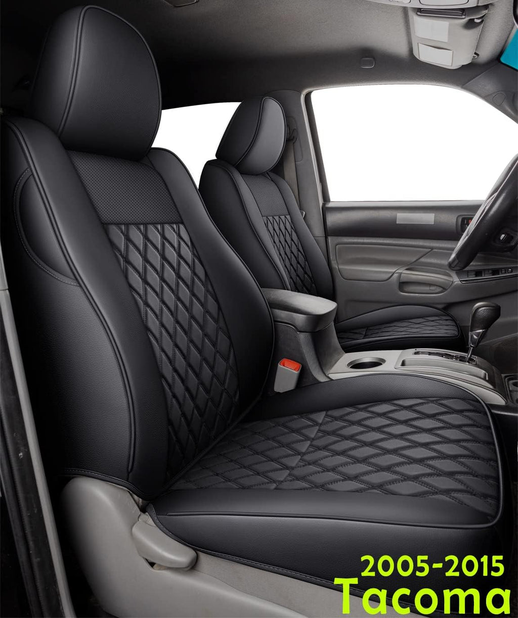 Blue Faux Leather Full-Set Seat Covers X8293