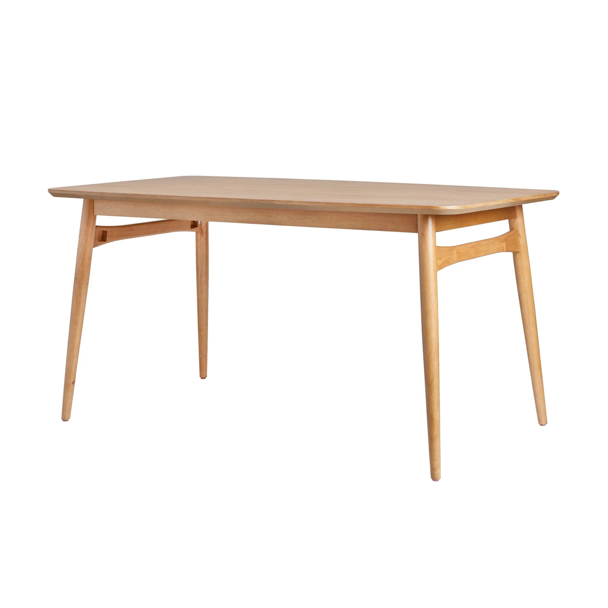 English Ash Mid-Century Tapered Leg Dining Table B977