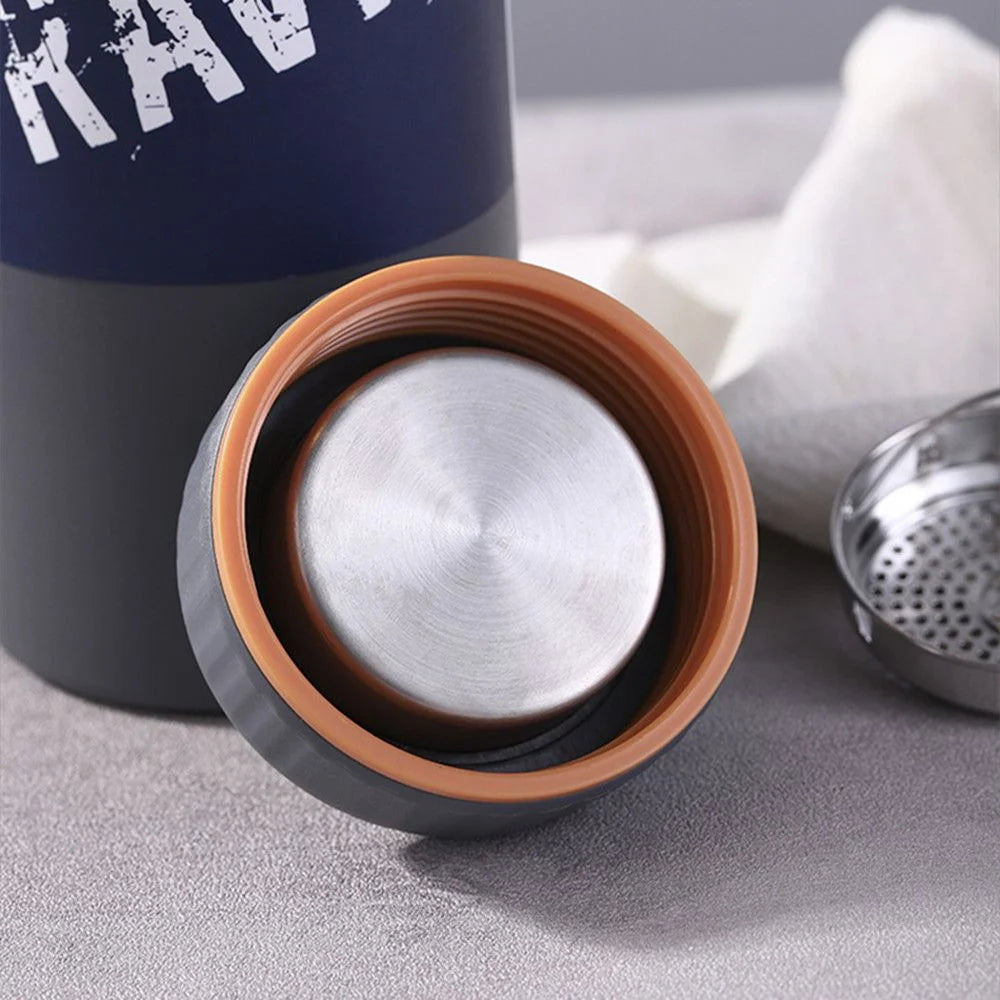800ml Insulated Stainless Steel Sports Water Bottle Thermal Mug T960
