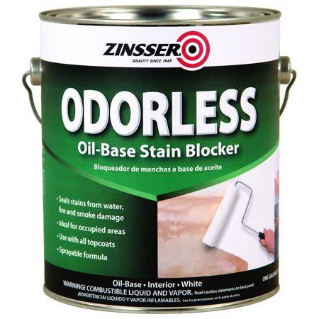 Odorless Oil-Based Stain Blocker White Gallon N82699