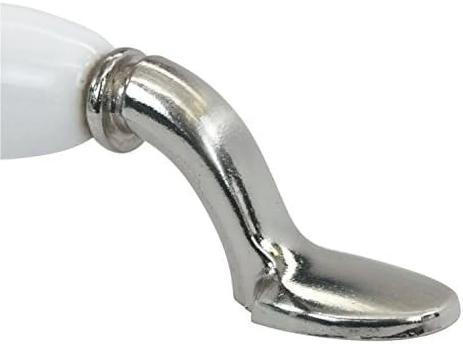 3" and 5" Brushed White Cabinet Pull Handle N492