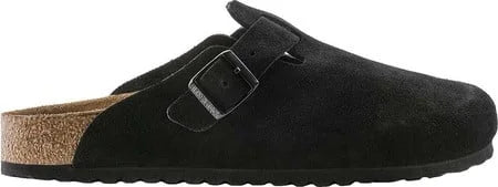 Suede Soft Footbed Clogs D4237