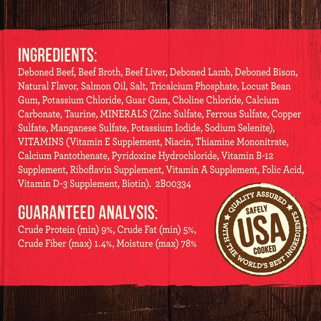 Grain Free Real Beef Canned Dog Food L40797