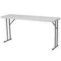White 60-inch Folding Table Y231752
