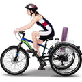 Adult 7 Speed Three Wheel Tricycle with Large Basket B244140
