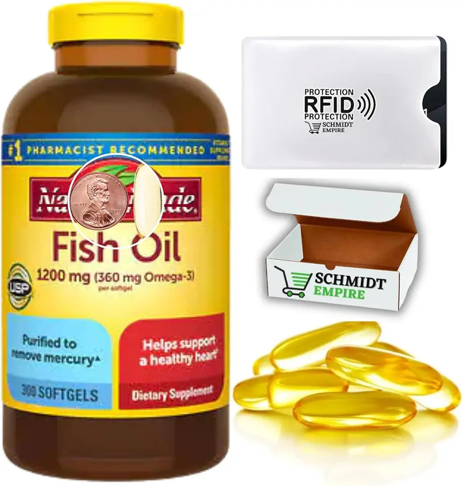 Omega 3 1200 mg Fish Oil 300 Softgels H575
