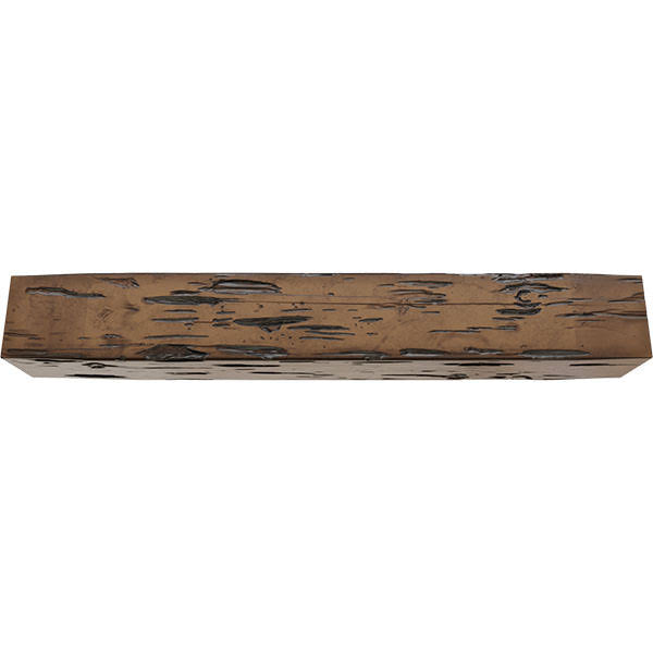 Pecky Cypress Faux Wood Fireplace Mantel C37335