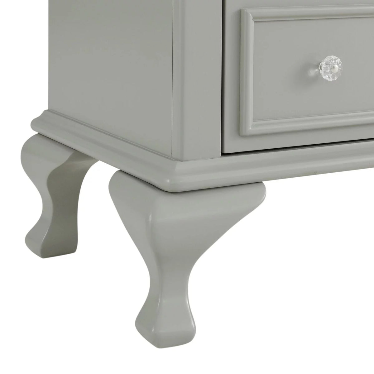 Grey 6PC Twin Panel Bedroom Set D96403