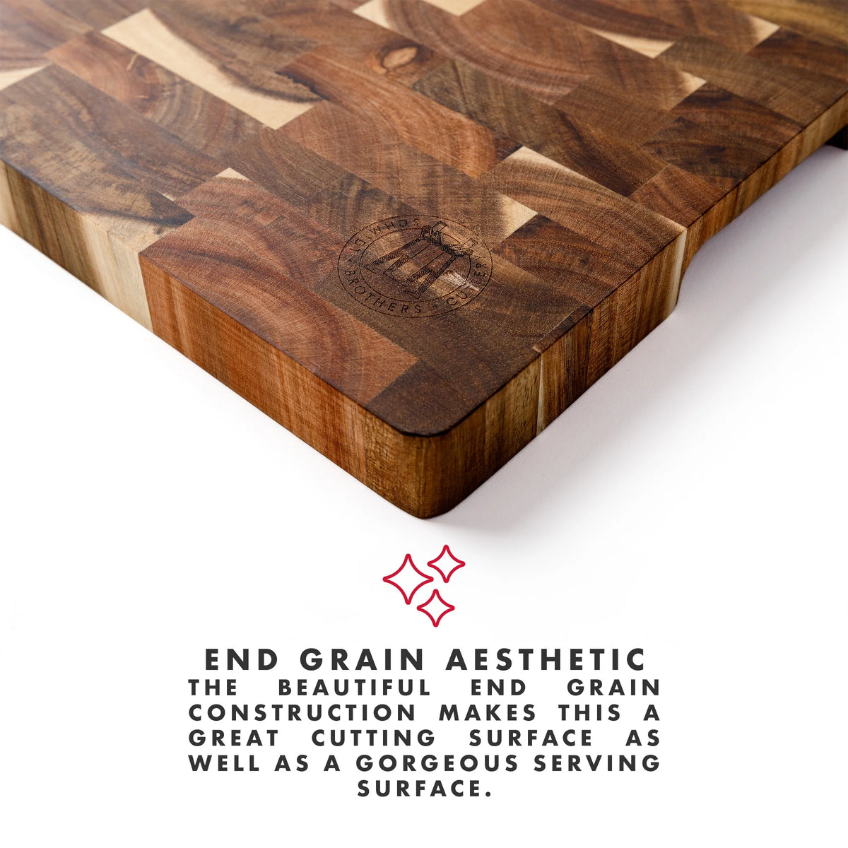 Acacia End-Grain Cutting Board E2877