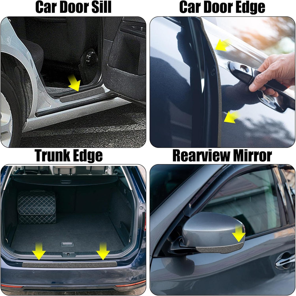 Black Door Edge Guard Wrap Film 10cm x 5 Meter Pack of 2 N345014