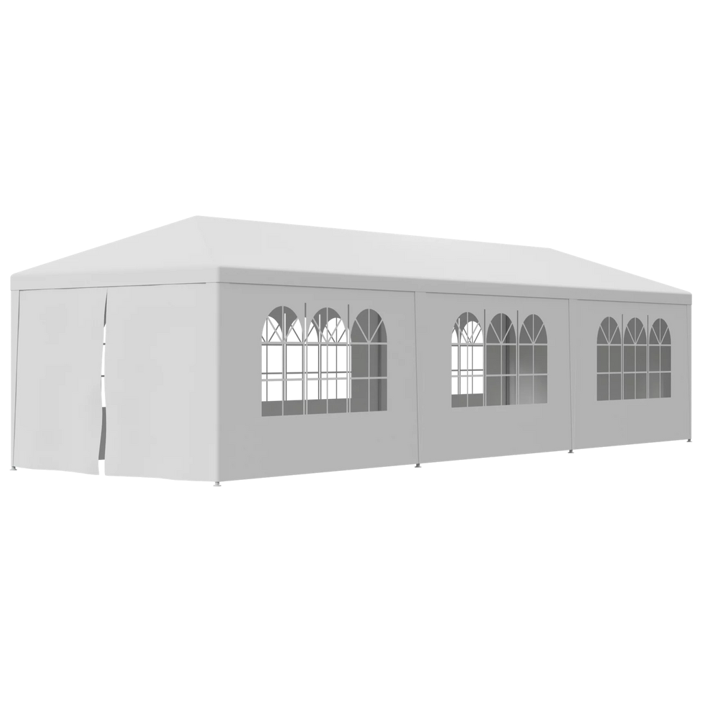 White 10 x 30' Canopy Tent V21139