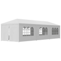 White 10 x 30' Canopy Tent V21139