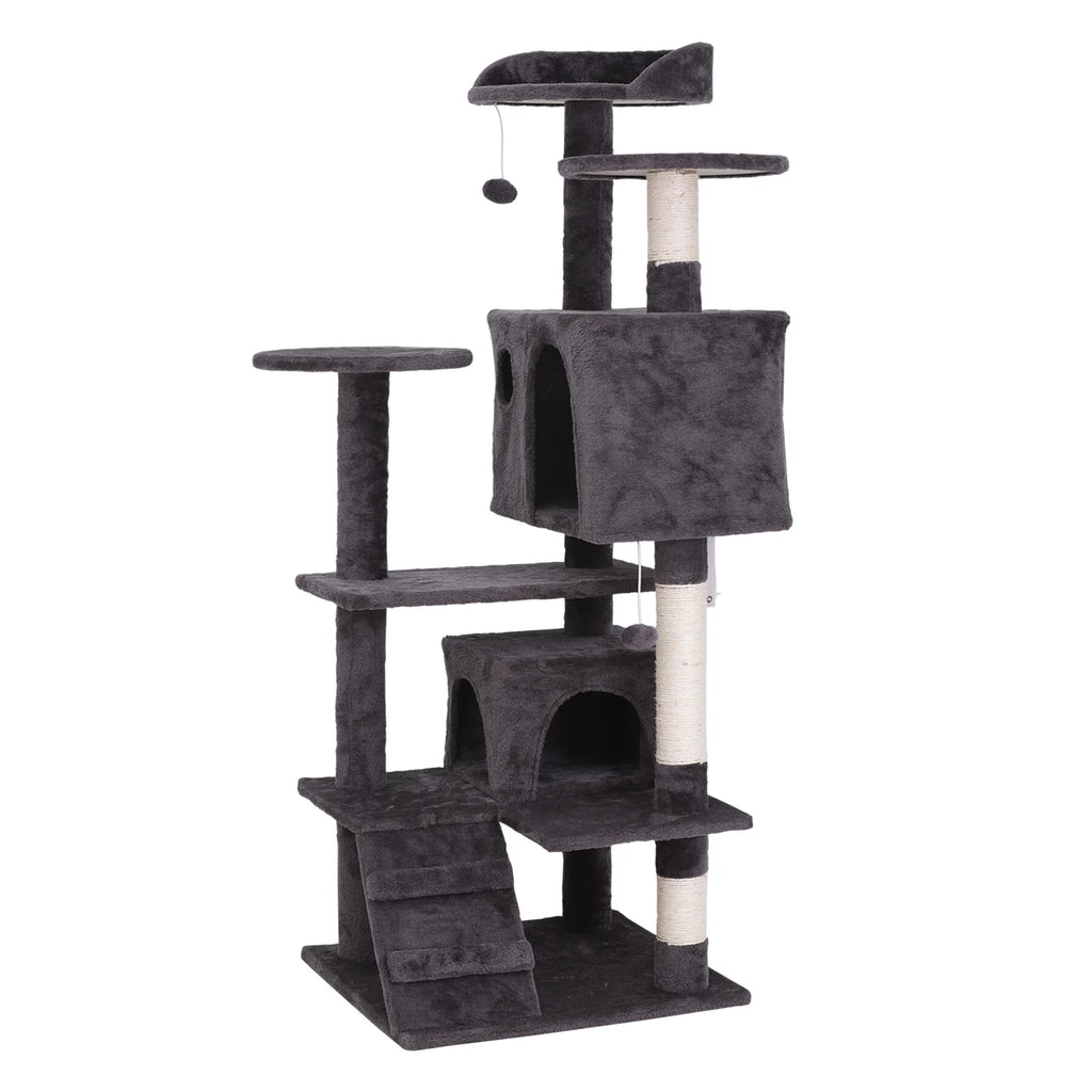 Dark Gray Cat Tree Tower B1757