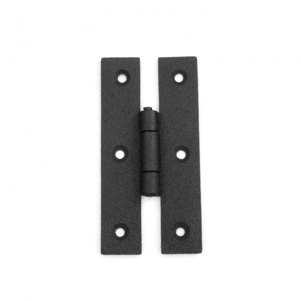 50 Cabinet Hinge Black Iron H Flush Z1631