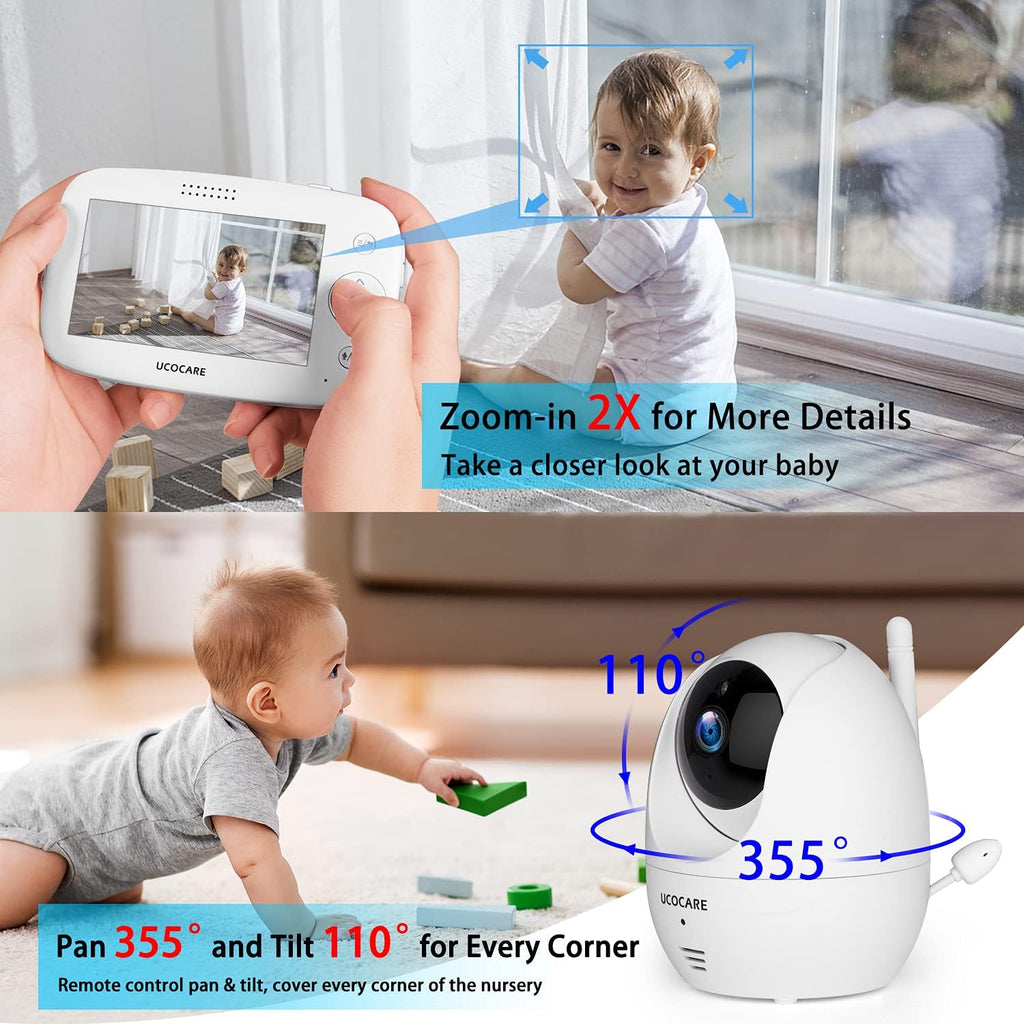 Baby Monitor with Camera and Night Vision C4179