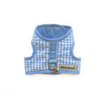 Gingham Dog Harness Vest Z6429
