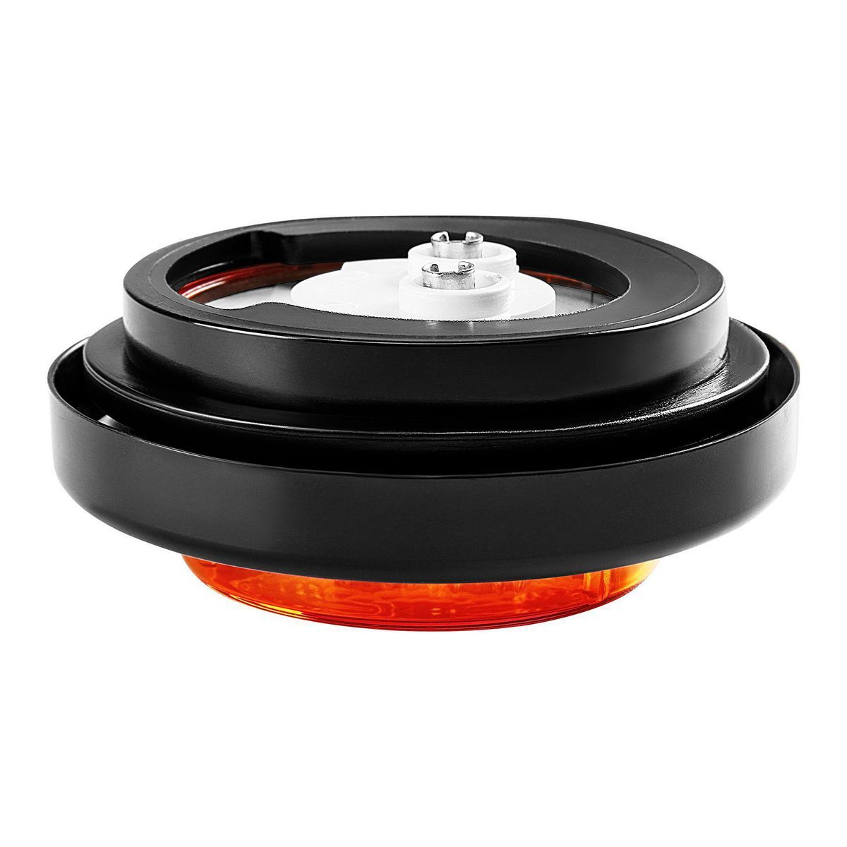 2 in. Round Amber LED Marker Trailer Tail Light R7224