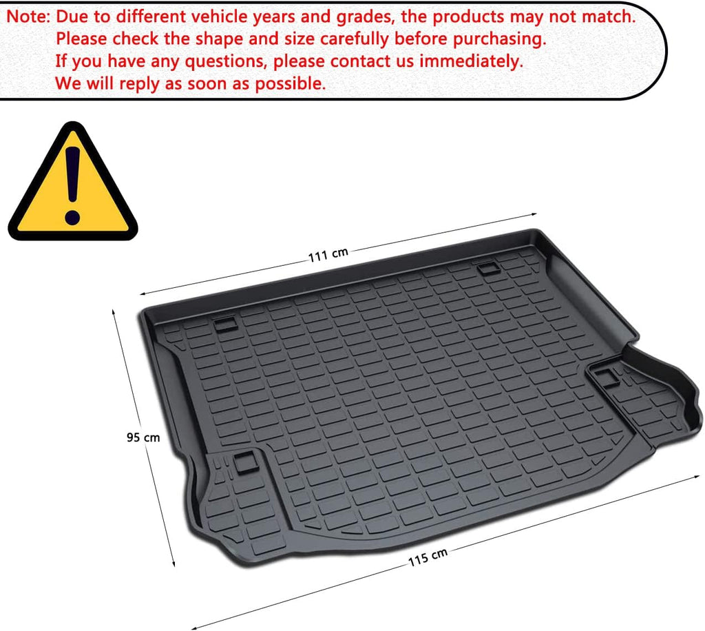 Custom Fit TPO Waterproof Rear Cargo Tray Trunk Floor Mat Protector R626