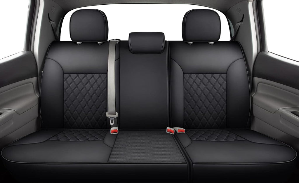 Blue Faux Leather Full-Set Seat Covers X8293
