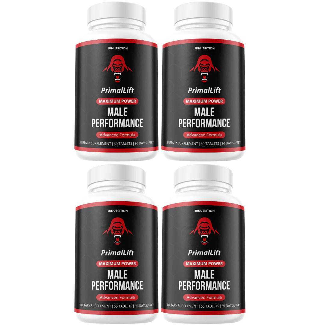 Male Performance & Vitality for Men 4 Bottles N8328