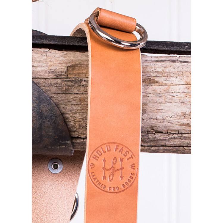 Tan Medium Leather Two-Camera Harness H429