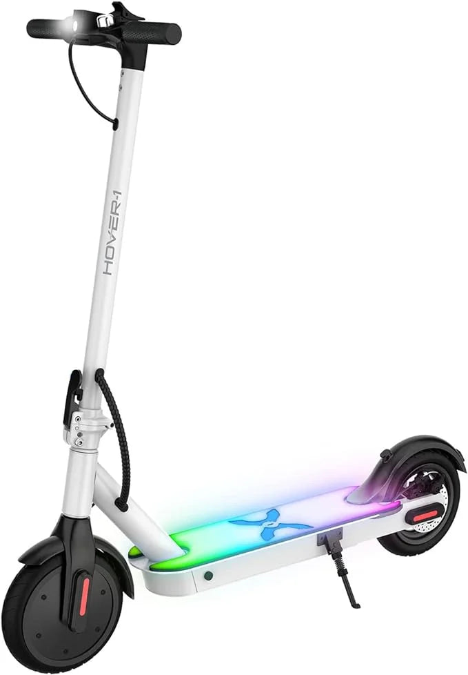 Self Balancing Folding Electric Scooter, 8.5 in Wheels, White P817087