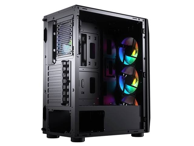 Cougar Case MX410 Mesh-G RGB ATX Mid-Tower Tempered Glass USB J428