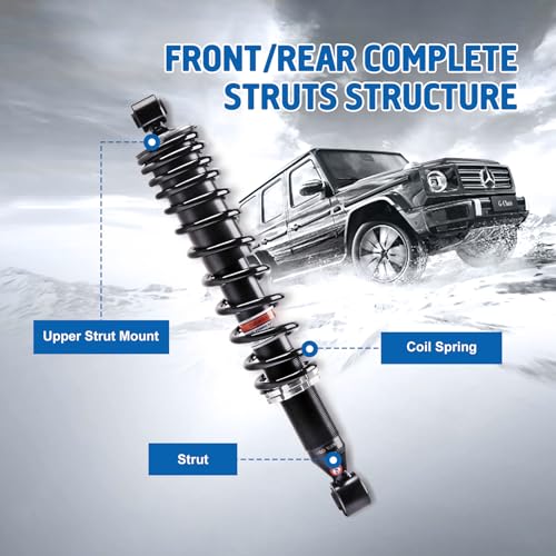 UTV Rear Gas Strut Monotube Shocks Absorber 2 pcs J68322