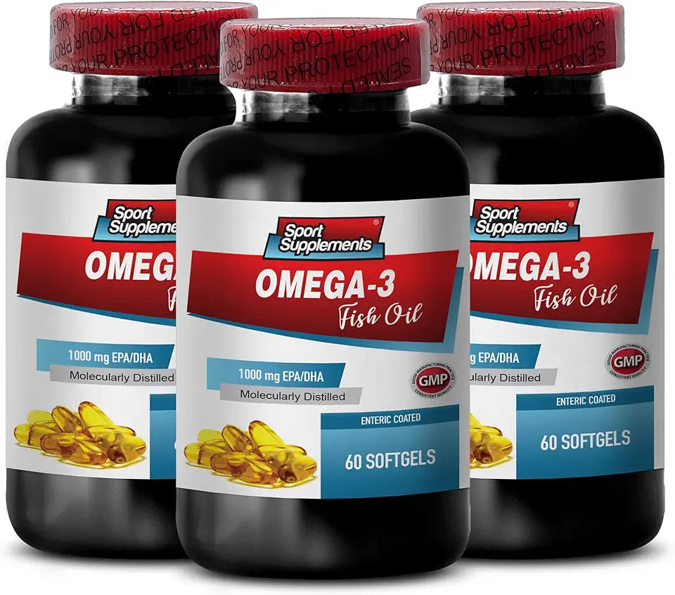 Omega-3 Fish Oil 180 Softgels D824