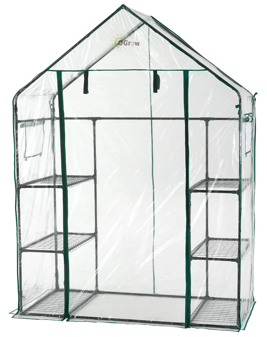 Walk-in Greenhouse with Plant Rack E5994