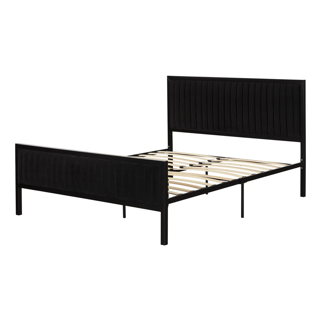 Black Queen Metal Bed X771381